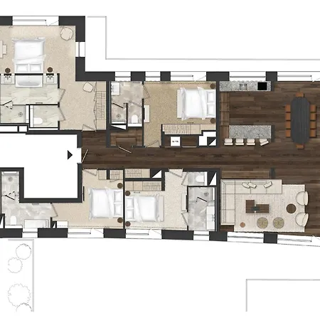 Luxueux Avec Et Navette A 1850 - Fr-1-830-6 Daire Courchevel